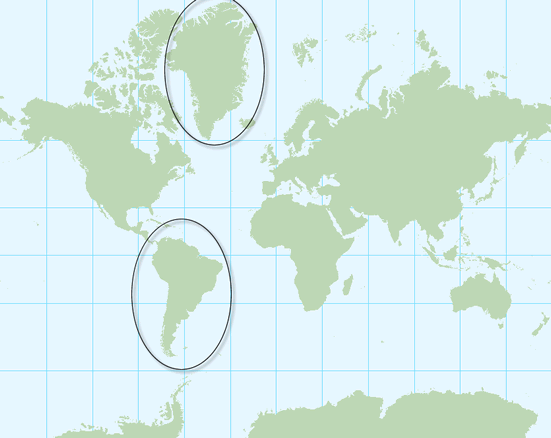 mercator projection cylinder